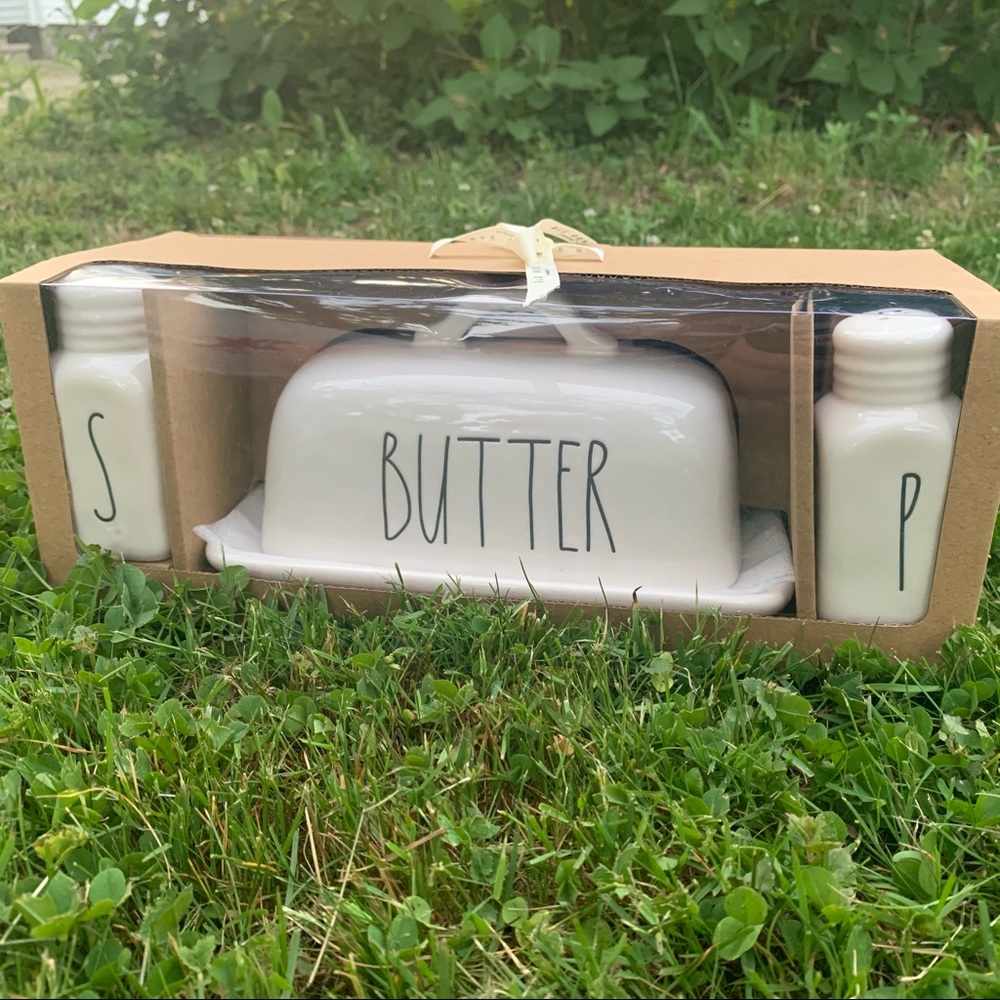 Rae Dunn Salt, Pepper, and Butter